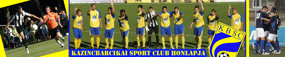 Kazincbarcikai Sport Club honlapja